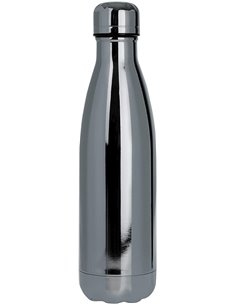 Nerthus FIH 710 Botella Termo Doble Pared para fríos y Calientes Diseño Titanio de Acero Inoxidable 500 ml Libre de BPA
