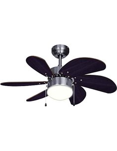 Bestron Ventilador de techo con iluminación