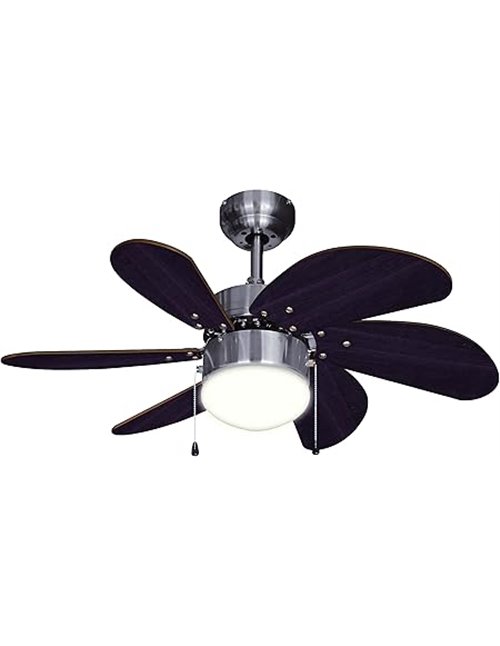 Bestron Ventilador de techo con iluminación