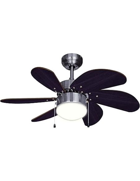 Bestron Ventilador de techo con iluminación