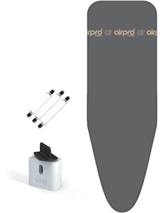 AirPro By Widex Funda de 6 Capas para Tabla de Planchar con Plancha de Vapor - Talla S/M MAX 115x39 cm - No más Agua Debajo de l