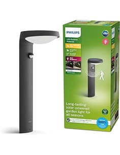 Philips - Pedestal de exterior Philips Tyla 1.8W Luz Neutra 4000k
