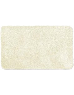 WohnDirect Alfombra Baño Crema 50 x 80 cm • Alfombrilla baño Antideslizante y Lavable • Cómoda Y Súper Absorbente