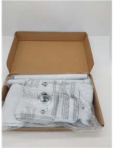 JCyh Cortinas para Puertas Exteriores con Barra Extensible y Botón Magnético 2