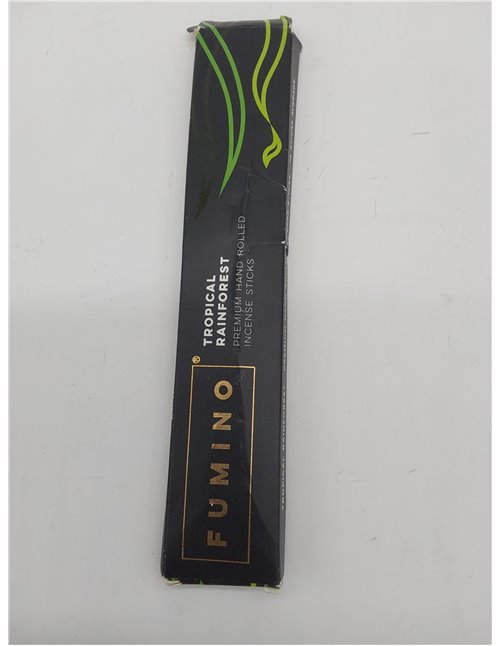 Fumino® Selva Tropical Incienso Fresco Hecho a Mano 14 Varillas por Caja (15g) Fragancia de Humo Masala Agarbatti Joss para la R