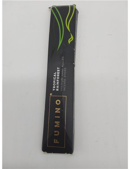 Fumino® Selva Tropical Incienso Fresco Hecho a Mano 14 Varillas por Caja (15g) Fragancia de Humo Masala Agarbatti Joss para la R