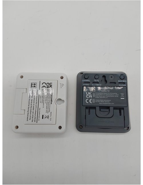 ThermoPro TP60S Termómetro Higrometro Digital para Interior y Exterior Termohigrómetro Inalámbrica con Sensor Remoto para Hogar 