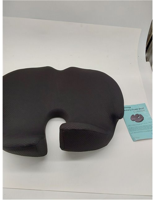 Ajiteogy Cojín para coxis, Cojín de Asiento de Espuma con Memoria Alivio de presión para Cadera/coxis, Cojín de Asiento ergonómi