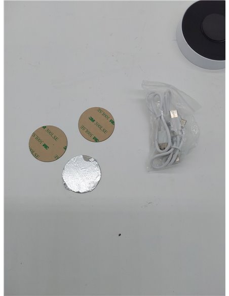 Electight 3 Pack Luz Nocturna LED Recargable por USB, Sensor de Movimiento para Interiores, 8 LED, 3 Modos (AUTO/ON/Off), para D