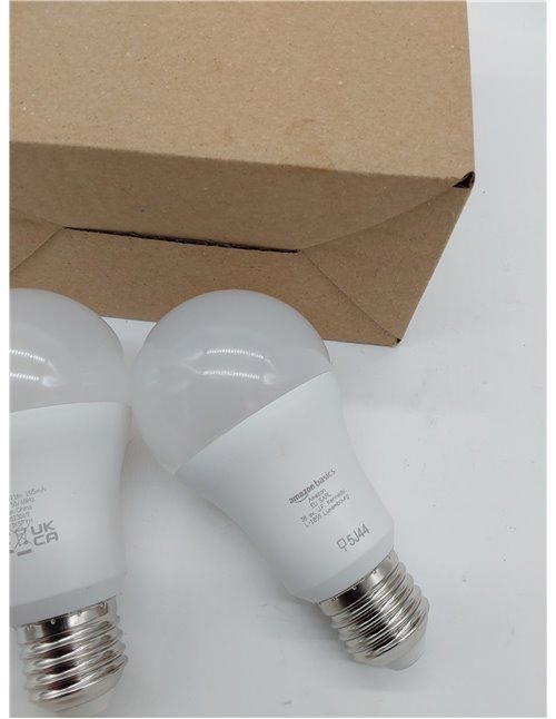 Amazon Basics Bombilla rosca Edison LED E27, 13 W (equivalente a 100 W), blanco frío, no regulable, paquete de 2, CRI80