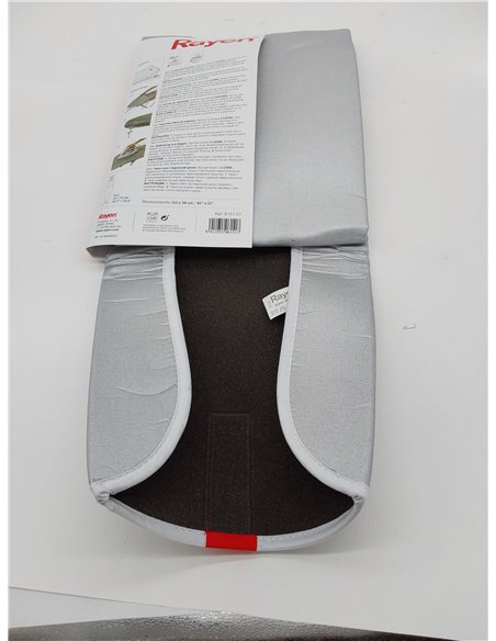 Rayen | Funda universal para tabla de planchar Fácil ajuste con clip| 2 capas: espuma y tejido 100% algodón | Calidad aluminio |