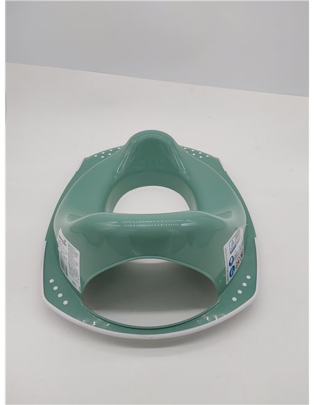keeeper Adaptador para inodoro Funny Farm, De 18 meses a 4 años aprox, Antideslizante, Ewa, Verde Nordic