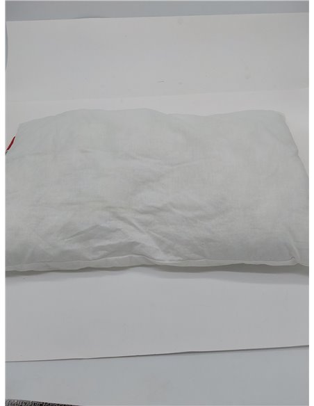 Pikolin Home - Almohada de Bebé para Cuna - Almohada de Fibra Antiácaros - Funda 100% Algodón, Hipoalergénica, Transpirable 