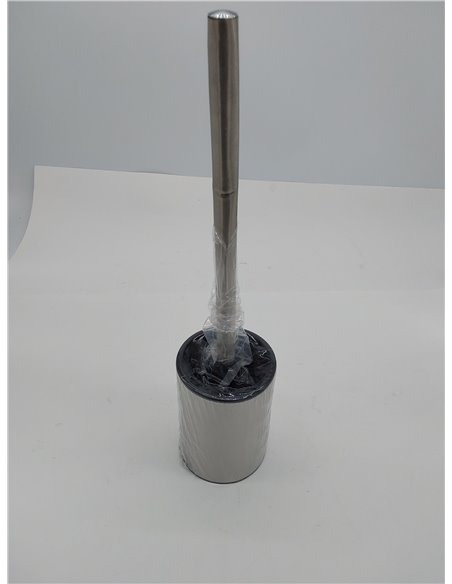 TATAY Escobilla WC Acero Inoxidable | Metal Satinado | Contiene Cubeta Interior | Diseño Moderno y Fácil de Limpiar | Mantiene l
