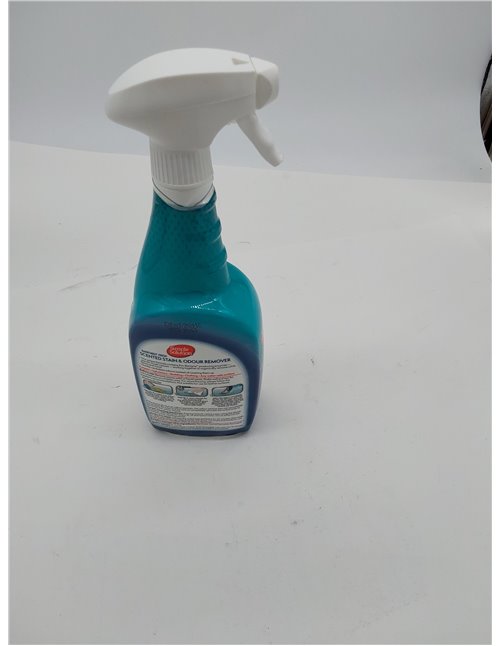 Simple Solution Removedor de Manchas y Olores de Mascotas, Limpiador Enzimático con Poder Limpiador Pro-Bacterias, Rainforest Fr