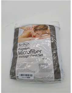 ForPro For Pro - Juego de sábanas de Microfibra 3 Piezas 2