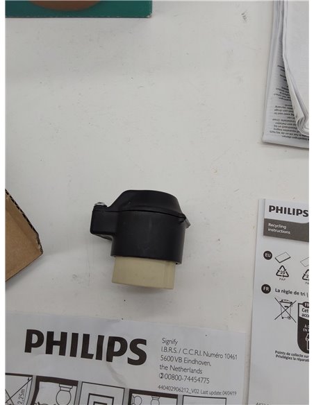 Philips myLiving Foco empotrable GU10, luz blanca cálida, iluminación interior, 5.5 W, marrón