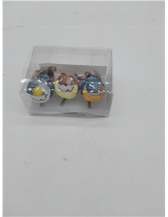Artémio - Pájaro Decorativo sobre Pinza (10 x 4 2