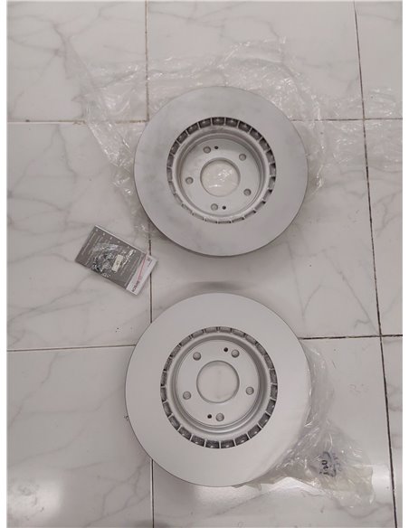 Bosch BD2643 Discos de freno, certificación ECE-R90, 1 juego de 2 discos