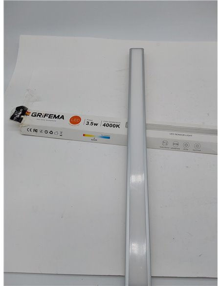 GRIFEMA GD1001-60 Luz de Armario con Sensor de Movimiento, 115 LED Luz Inalambrica USB Recargable Nocturna con 3 Modos, Ideal pa