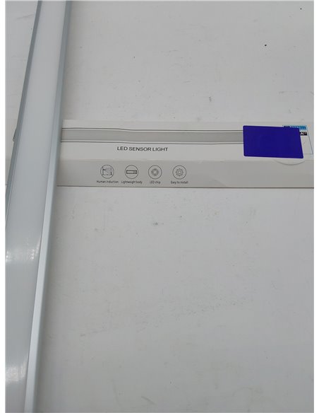 GRIFEMA GD1001-60 Luz de Armario con Sensor de Movimiento, 115 LED Luz Inalambrica USB Recargable Nocturna con 3 Modos, Ideal pa