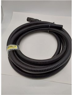 Einhell Manguera de Aspiración, 7 metros, con terminales de PVC, máx. : 35°, Color Negro  2