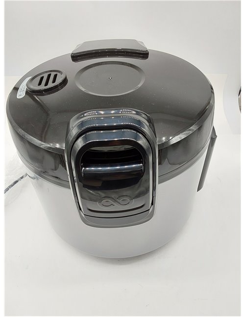 VEVOR Olla Arrocera Comercial de 45 Tazas, 9 Litros y Calentador con Olla Interior Antiadherente, Cocción Rápida y Mantenimiento