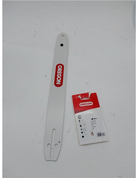 Barra Guía de Motosierra Oregon, Espada Reversible de 18", Barra de Motosierra de 45 cm, Soporte de Motor A095, Paso 3/8"LP, Cal