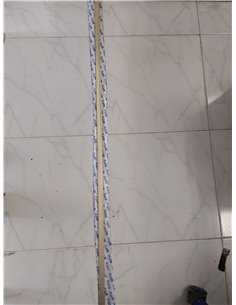 GTV long PILLAR- Tirador de muebles de aluminio cepillado dorado claro delgado y elegante para muebles altos 2