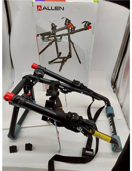Allen Portabicicletas Sports Luxe para 2 bicicletas para montar en el maletero, modelo 102DN-R