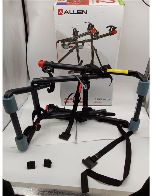 Allen Portabicicletas Sports Luxe para 2 bicicletas para montar en el maletero, modelo 102DN-R
