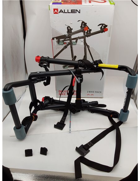 Allen Portabicicletas Sports Luxe para 2 bicicletas para montar en el maletero, modelo 102DN-R
