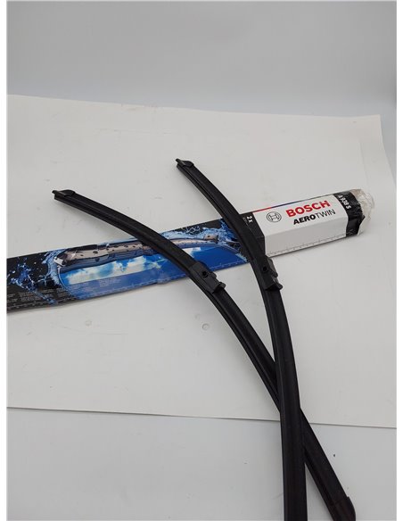 Escobilla limpiaparabrisas Bosch Aerotwin A938S, Longitud: 600mm/600mm – 1 juego para el parabrisas (frontal)