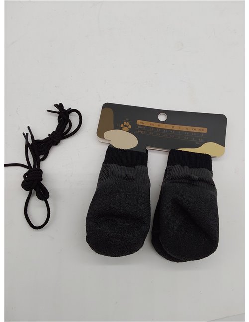 Brateuanoii 4 Piezas Zapatos para Perros, Calcetines Antideslizantes para Perros, Protector De Pata De Botas para Perros, Zapato
