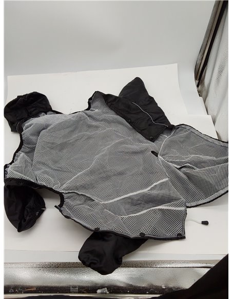 Idepet Impermeable para Perros con Capucha y Cuello, Poncho Impermeable para Lluvia para Perros Chaqueta Impermeable para Lluvia
