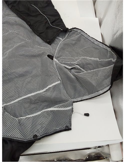 Idepet Impermeable para Perros con Capucha y Cuello, Poncho Impermeable para Lluvia para Perros Chaqueta Impermeable para Lluvia