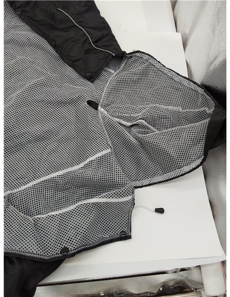 Idepet Impermeable para Perros con Capucha y Cuello, Poncho Impermeable para Lluvia para Perros Chaqueta Impermeable para Lluvia