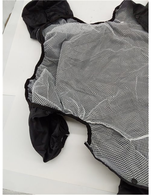 Idepet Impermeable para Perros con Capucha y Cuello, Poncho Impermeable para Lluvia para Perros Chaqueta Impermeable para Lluvia