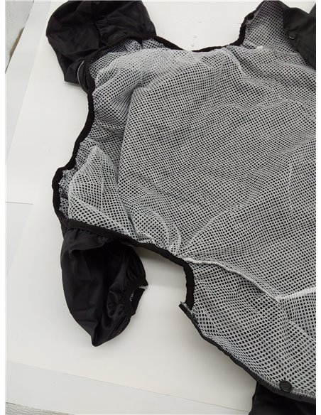 Idepet Impermeable para Perros con Capucha y Cuello, Poncho Impermeable para Lluvia para Perros Chaqueta Impermeable para Lluvia