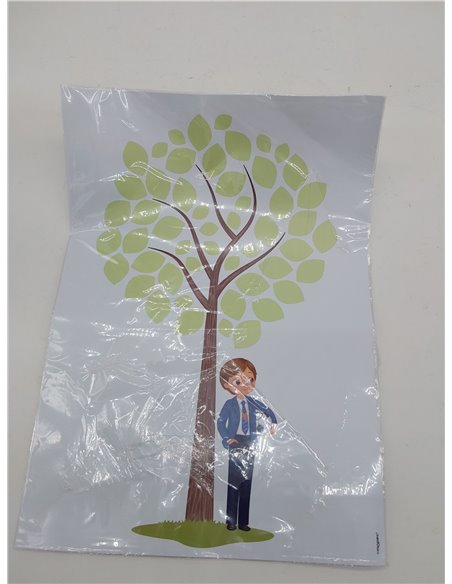 Mopec X651 LáPack de a firmas niño Comunión con pelota, 42 x 29.5 cm 