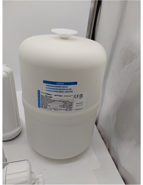 EUR-50 Equipo de Osmosis Inversa de 5 Etapas para uso doméstico. Incluye filtro, membrana y postfiltro. Obtenga agua de minerali
