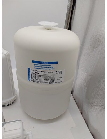 EUR-50 Equipo de Osmosis Inversa de 5 Etapas para uso doméstico. Incluye filtro, membrana y postfiltro. Obtenga agua de minerali