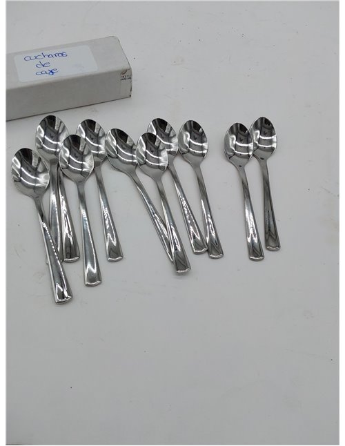Esmeyer 11-Teiliges Fischbesteck Sylvia Set de cucharas para cafe,Compuesto, Multicolor (Multicolor), Única 
