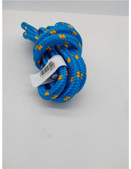 Abio Cuerda de polipropileno de 20 mm, 5 m, color azul, cuerda de polipropileno para exteriores, cuerda de polipropileno, cuerda