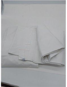 Cubre Canapes 150x190 / 200 cm Funda Somier Cama 150 cm - Color blanco 2
