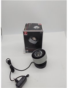 Paulmann 79718 Luminaria de sobremesa LED Aldan incl. lámpara para mesita de noche 1x3 2