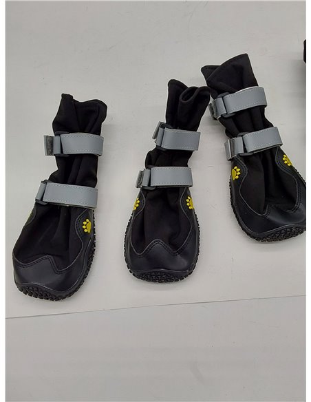 Zapatos Perro con Correas Reflectantes, Botas Perro de Alta a Prueba de Agua, Antideslizante Suela de Goma Perros Protector de l