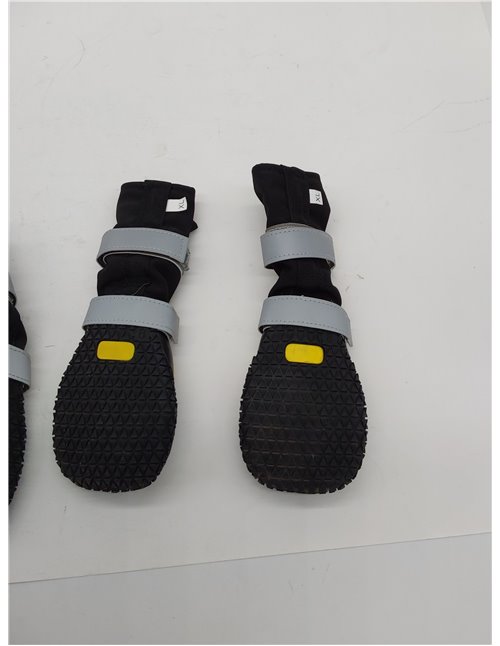 Zapatos Perro con Correas Reflectantes, Botas Perro de Alta a Prueba de Agua, Antideslizante Suela de Goma Perros Protector de l