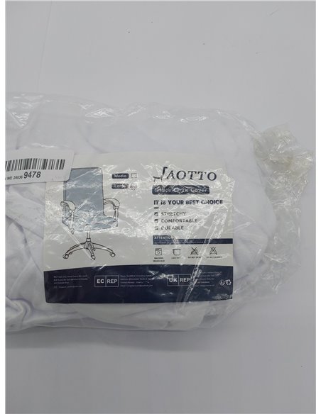 Jaotto Funda para Silla de Oficina elástica,Fundas para Silla giratoria de Oficina Universal,Lavable,extraíble,Funda para Silla 