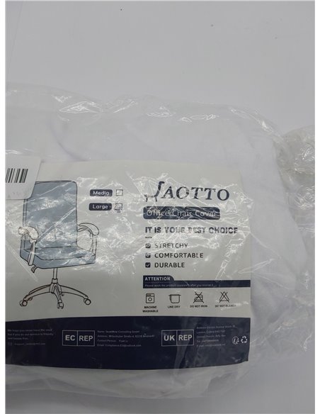 Jaotto Funda para Silla de Oficina elástica,Fundas para Silla giratoria de Oficina Universal,Lavable,extraíble,Funda para Silla 